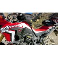 TechSpec Tank Grip Pads for the Honda Africa Twin 1000 (16-20) - RED, WHITE & BLUE PAINT DESIGN TechSpec Tank Grip Pads for the Honda Africa Twin 1000 (16-20) - RED, WHITE & BLUE PAINT DESIGN